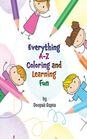 Everything A-Z Coloring and Learning Fun