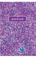 Notebook: Bright UV Purple 120-page Lined Journal(6 Color of the Year Collection)