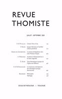 Revue Thomiste - N3/2020