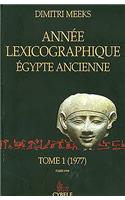 Année Lexicographique. Égypte Ancienne