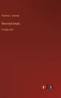 Returned Empty
