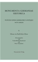 Glossar Zur Buch'schen Glosse