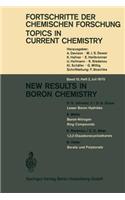 New Results in Boron Chemistry