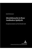 Identitaetssuche in Rose Auslaenders Spaetlyrik