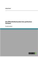 Öffentlichkeitsarbeit der politischen Parteien