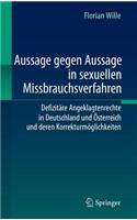 Aussage Gegen Aussage in Sexuellen Missbrauchsverfahren