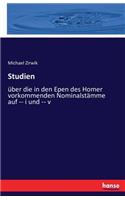 Studien: über die in den Epen des Homer vorkommenden Nominalstämme auf -- i und -- v(German)