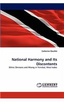 National Harmony and Its Discontents