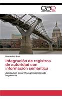 Integración de registros de autoridad con información semántica
