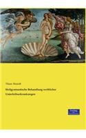 Heilgymnastische Behandlung weiblicher Unterleibserkrankungen