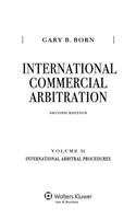 International Commercial Arbitration