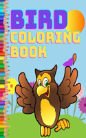 Bird Coloring Book: Great Birds Designs, Bird Coloring for Kids - Kids ages 4-8