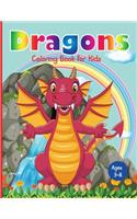 Dragons Coloring Book for Kids