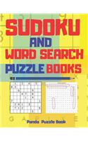 Sudoku And Word Search Puzzle Books: Adult Brain Games And Puzzles