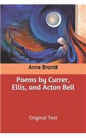 Poems by Currer, Ellis, and Acton Bell: Original Text