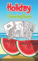 Holiday Coloring Book