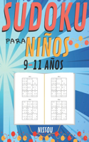 Sudoku para niños 9-11 Años: 200 Sudoku Niños de con Soluciones 9x9 para niños o niñas (21.59 x 27.94 ) Entrena la Memoria y la Lógica