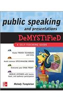Public Speaking and Presentations Demystified