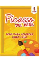 Picasso Del Bebé: Bebé Para Colorear Libro 1 Año