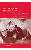 Horror Film and Psychoanalysis