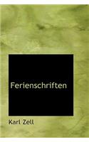 Ferienschriften: (English)