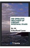 The Operative Treatment of Chronic Intestinal Stasis