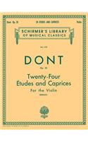 24 Etudes and Caprices, Op. 35: Schirmer Library of Classics Volume 1179 Violin Solo