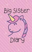 Big Sister Diary: Cute Funny Love Notebook/Diary/ Journal to write in, Lovely Lined Blank lovely Designed interior 6 x 9 inches 80 Pages, Big Sister Gift