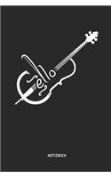Cello Notizbuch: Liniertes Cello Notizbuch & Schreibheft. Tolle Geschenk Idee Für Cellisten, Cello Musik Liebhaber, Cello Lehrer Und Schüler.