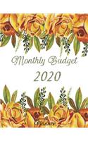 Monthly Budget Planner 2020: Weekly & Monthly Calendar Expense Tracker and Daily Bill organizer for January2020-December2020 Financial Workbook and organizer(1 Monthly Budget Planner and Expense Tracker 2020)