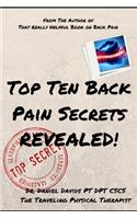 Top Ten Back Pain Secrets Revealed!