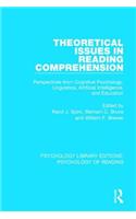 Theoretical Issues in Reading Comprehension