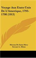 Voyage Aux Etats-Unis de l'Amerique, 1793-1798 (1913)