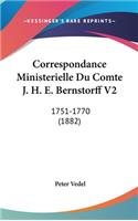 Correspondance Ministerielle Du Comte J. H. E. Bernstorff V2