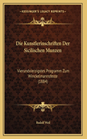 Die Kunstlerinschriften Der Sicilischen Munzen