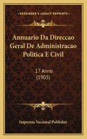 Annuario Da Direccao Geral De Administracao Politica E Civil
