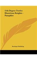 11th Degree Twelve Illustrious Knights - Pamphlet