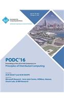 PODC 16 ACM Symposium On Principles of Distributed Computing