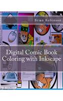 Digital Comic Book Coloring with Inkscape