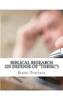 Biblical Research
