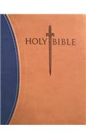 Sword Study Bible-KJV-Giant Print: King James Version, Blue/Tan Ultrasoft, Giant Print