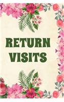 Return Visits: a JW Organizer for Jehovah's Witnesses. Add this valuable JW Accessories to your JW Library. A PERFECT Jehovahs Witnesses Gift! Version 30