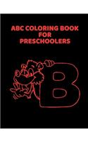 ABC Coloring Book For Preschoolers