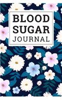 Blood Sugar Journal: Daily and Weekly Blood Sugar Log Book Enough For 106 Weeks or 2 Years Diabetic Diary Glucose Tracker Journal Book, 4 Time Before-After (Breakfast, L