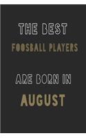 The Best Foosball players are Born in August journal