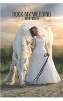 Rock my Wedding notebook