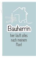 Notizbuch und Bautagebuch für die Bauherrin