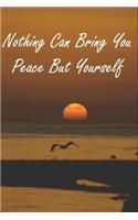 Nothing Can Bring You Peace But Yourself