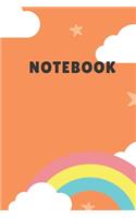 Notebook: 5 star Lined Notebook, 6x9 inches for University & Academy for Writing and Notes. Awesome Journal. 120 white pages.