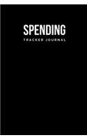 Spending Tracker Notebook: Undated Expense Tracker Organizer Money Saving, Budgeting and Investment Logbook 6x9 inch Black(2 Expense Tracker Book)